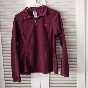 North Face chest zip fleece